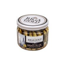 RIGA GOLD Sprotid õlis 250g(klaas)
