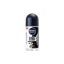 NIVEA Roll-on Deodorant Black&White meestele 50ml