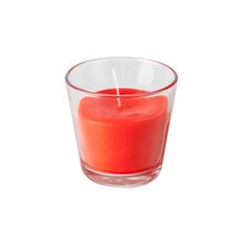 HANSA CANDLE Küünal klaasis 20h (punane,lõhnatu)