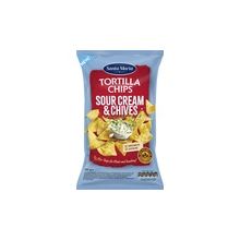 SM Tortilla chips Sour Cream&Chives 185g