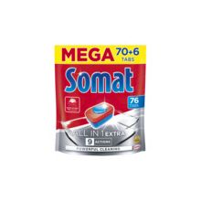SOMAT All in 1 Extra Nõudepesumasina tabletid 76tk