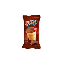 POP Šokolaadijäätis vahvlitopsis 120ml/63g